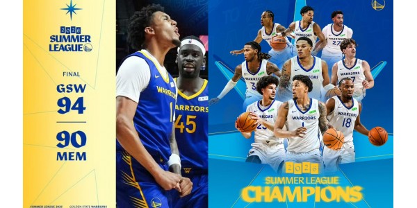 Golden State Warriors vinder Summer League-titlen efter 13 år Golden State Warriors vinder Summer League-titlen efter 13 år
